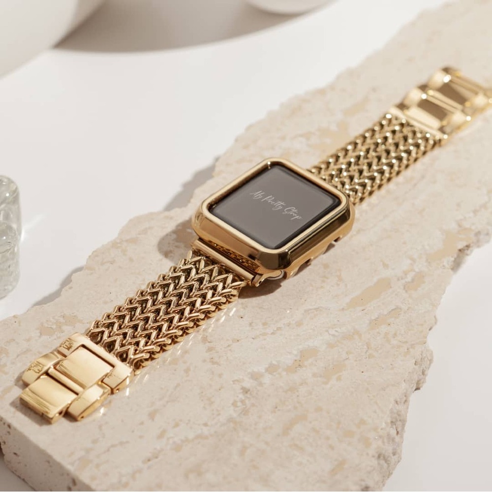 MERMAID STAINLESS STEEL STRAP / Gold / 38MM / 40MM / 41MM